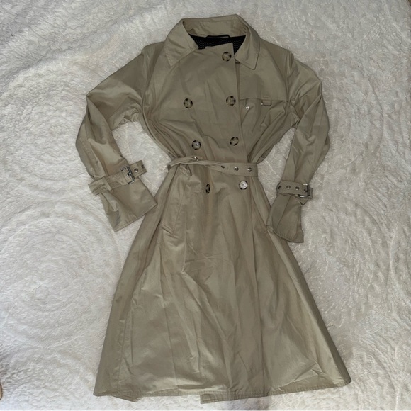 ramosport Jackets & Blazers - Vintage Ramosport Trench Coat Beige Size 38 With Belt Structured Trench
